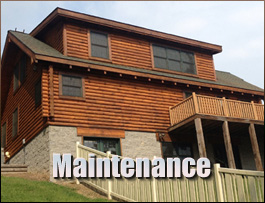  Culpeper, Virginia Log Home Maintenance